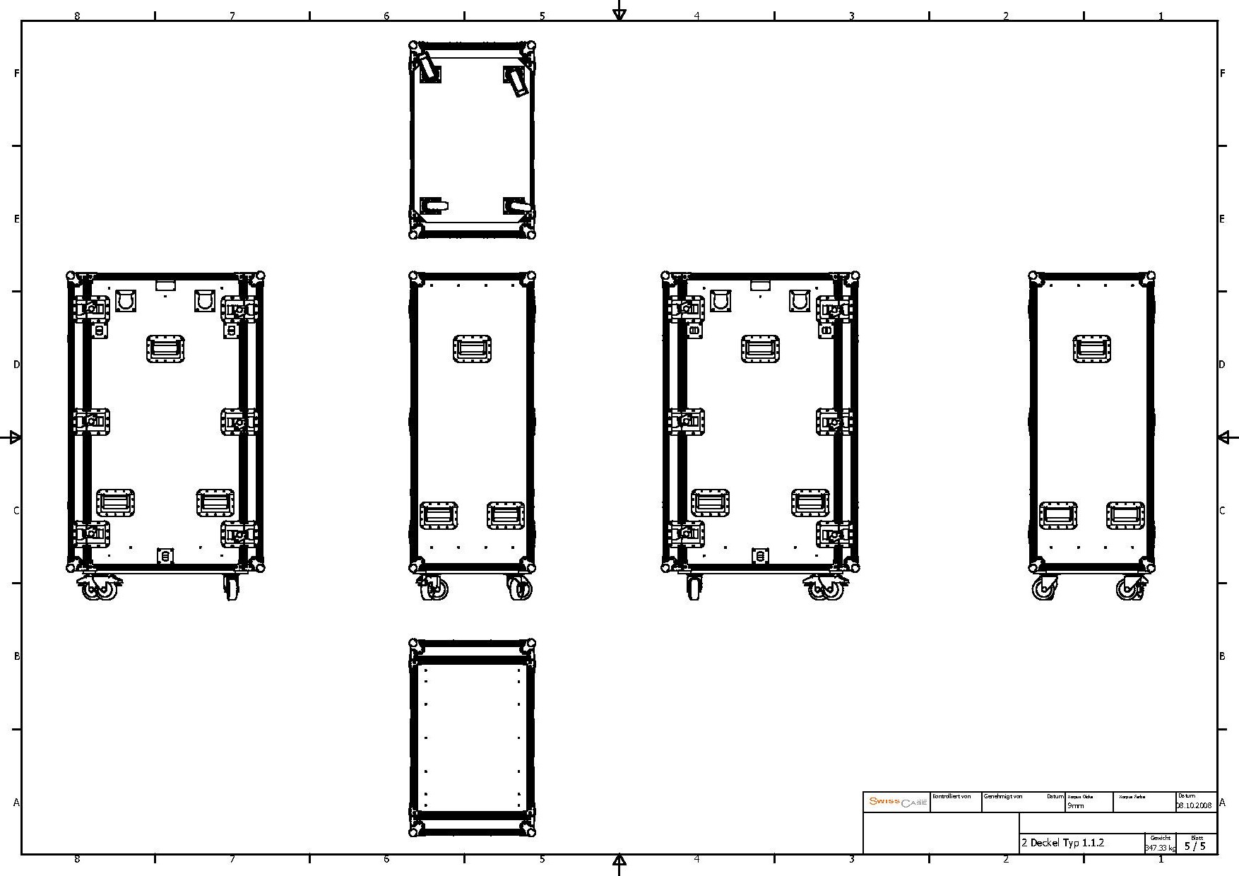 2D 1.1.2 9mm RS 2/2 Schwingrahmen Flugösen – Bild 3