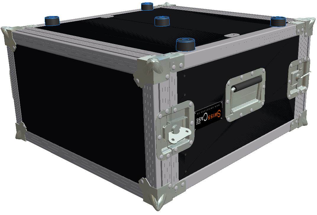 2D 1.10.10 7mm vorne+hinten Rackschienen Camlock – Bild 3