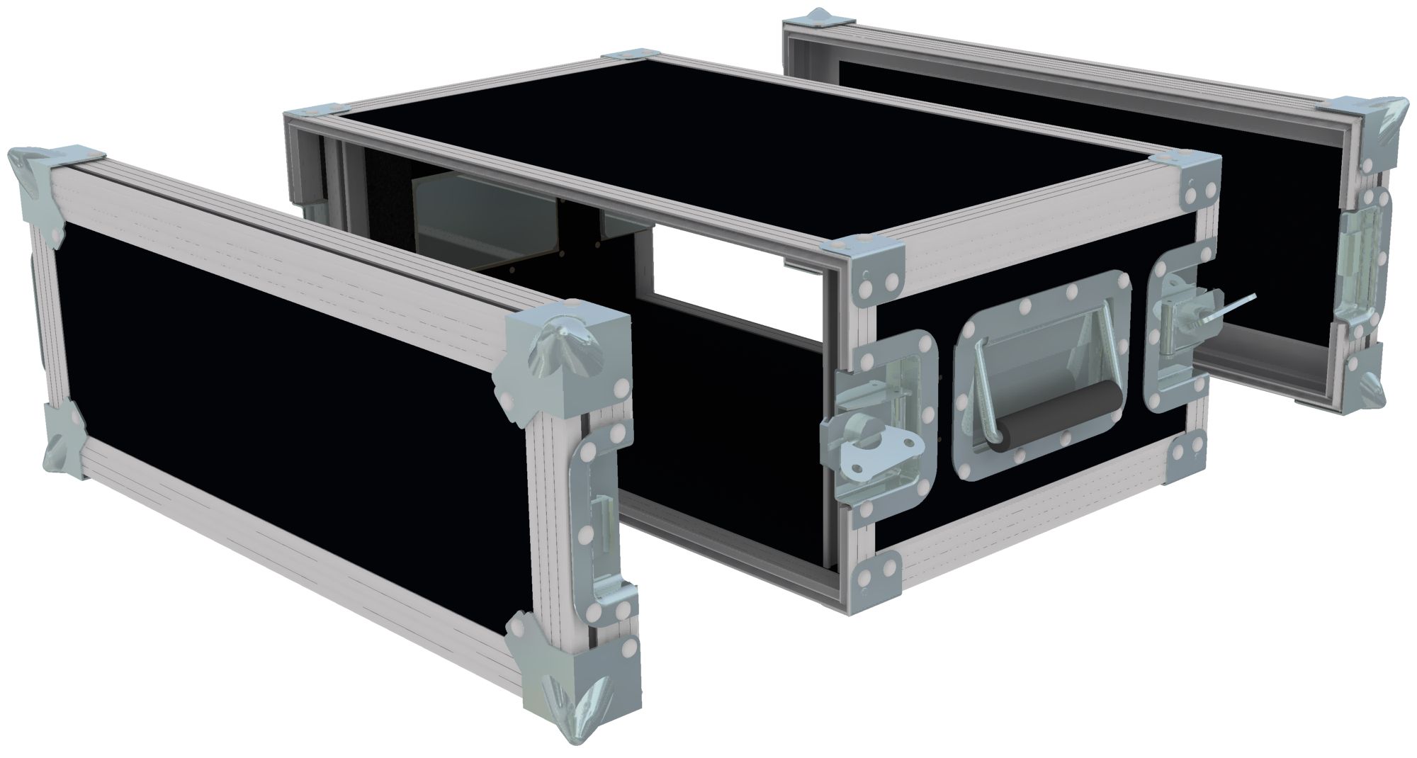4HE E-Tiefe=300mm Korpus=7mm Rack=F – Bild 2