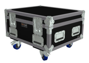 Case für 6 Stk Rush PAR 1 LED RGBW Martin o. Clamp