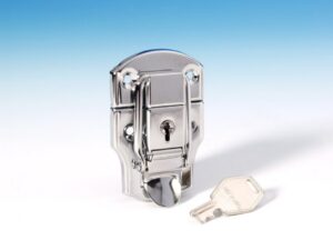 Schloß m. abschl. m. viereckigem Bügel