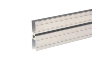 Aluminium-Schließprofil männlich für 9.6 mm Materi