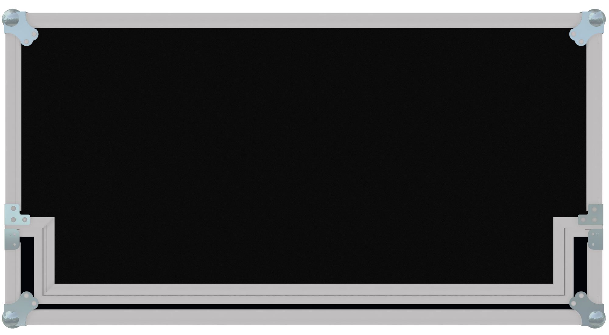 Flightcase Soundcraft Vi1 mit Dooghouse + 2x19zoll – Bild 3