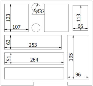 Schaumstoffeinsatz Funkmik-Set