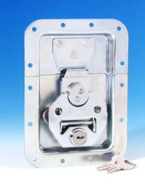 B-fly Groß Abschließbar gefedert chrome