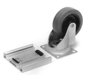 Einsteckplatte für SwissCase Rolle 100mm