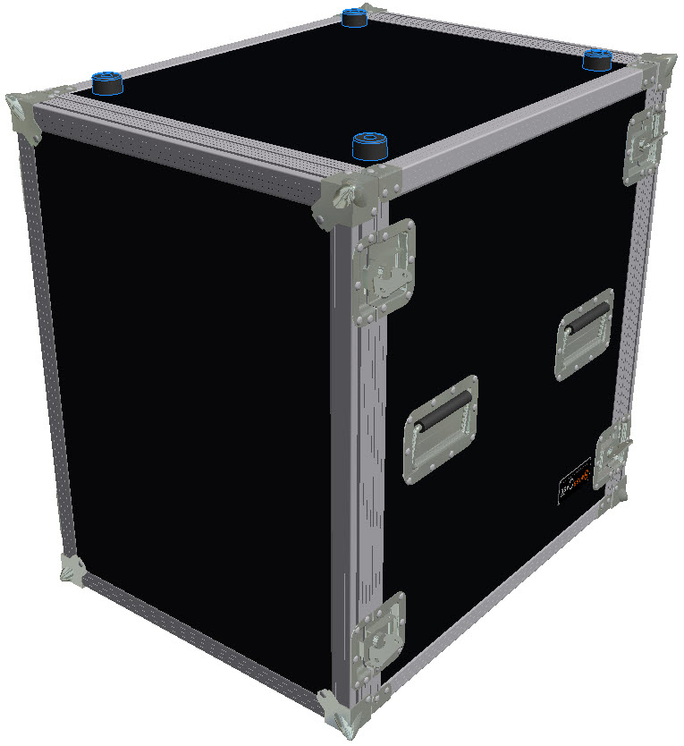 2D 1.2.3 19zoll vorne+hinten Rackschiene – Bild 3