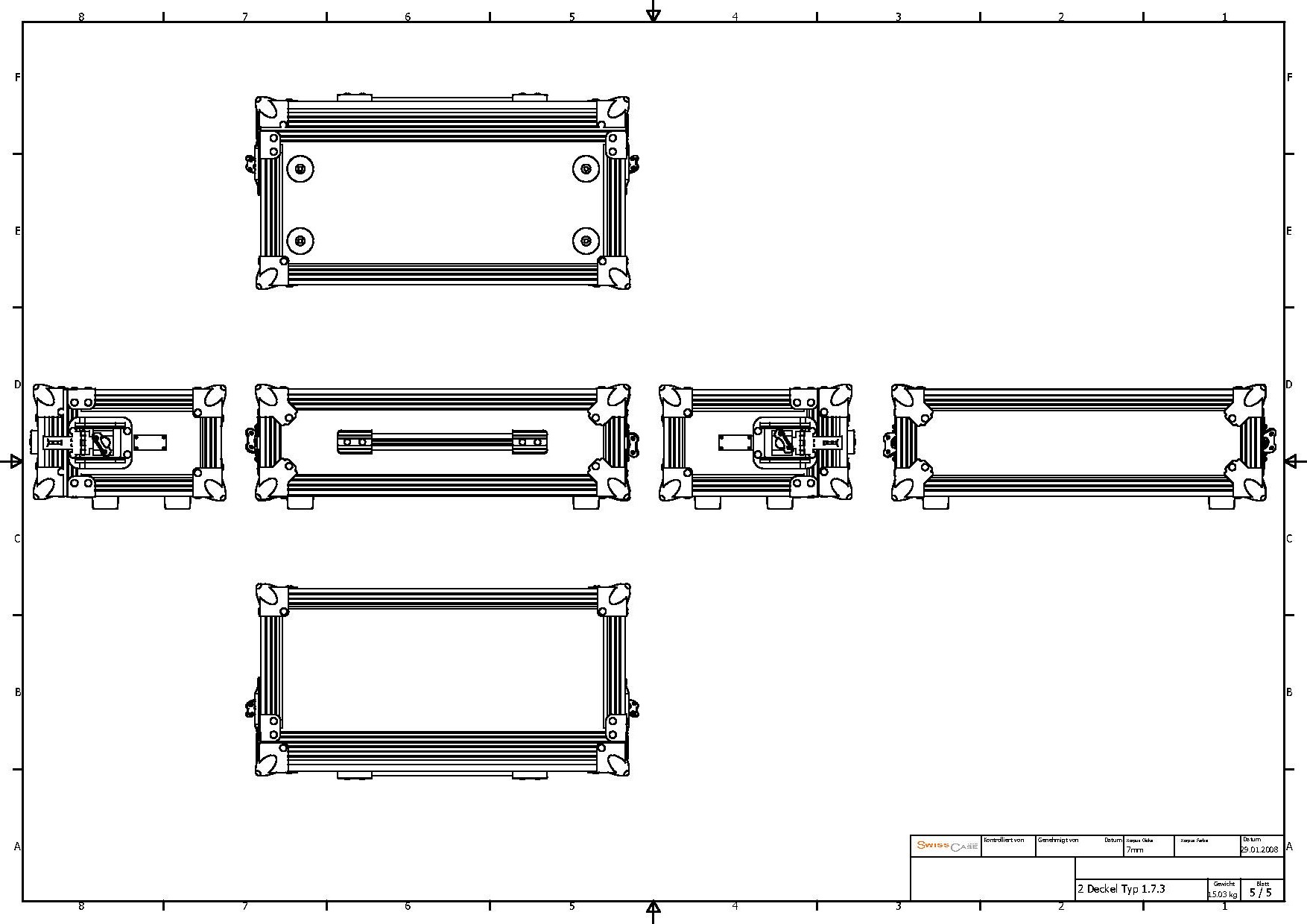 2D 1.7.3 7mm vorne Rackschiene – Bild 4