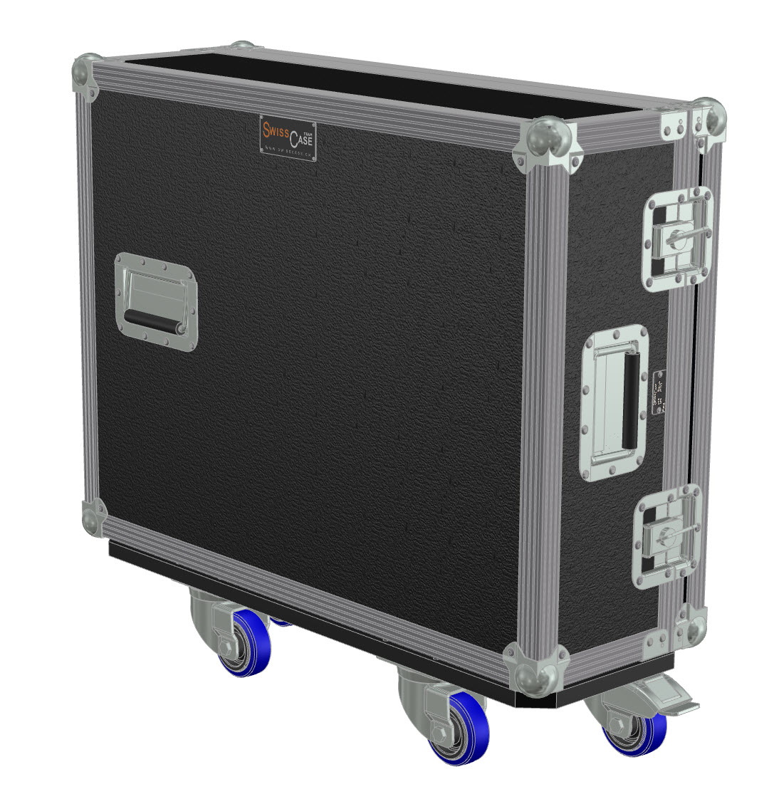 Flightcase Soundcraft SI Expression2 80mm Rollen