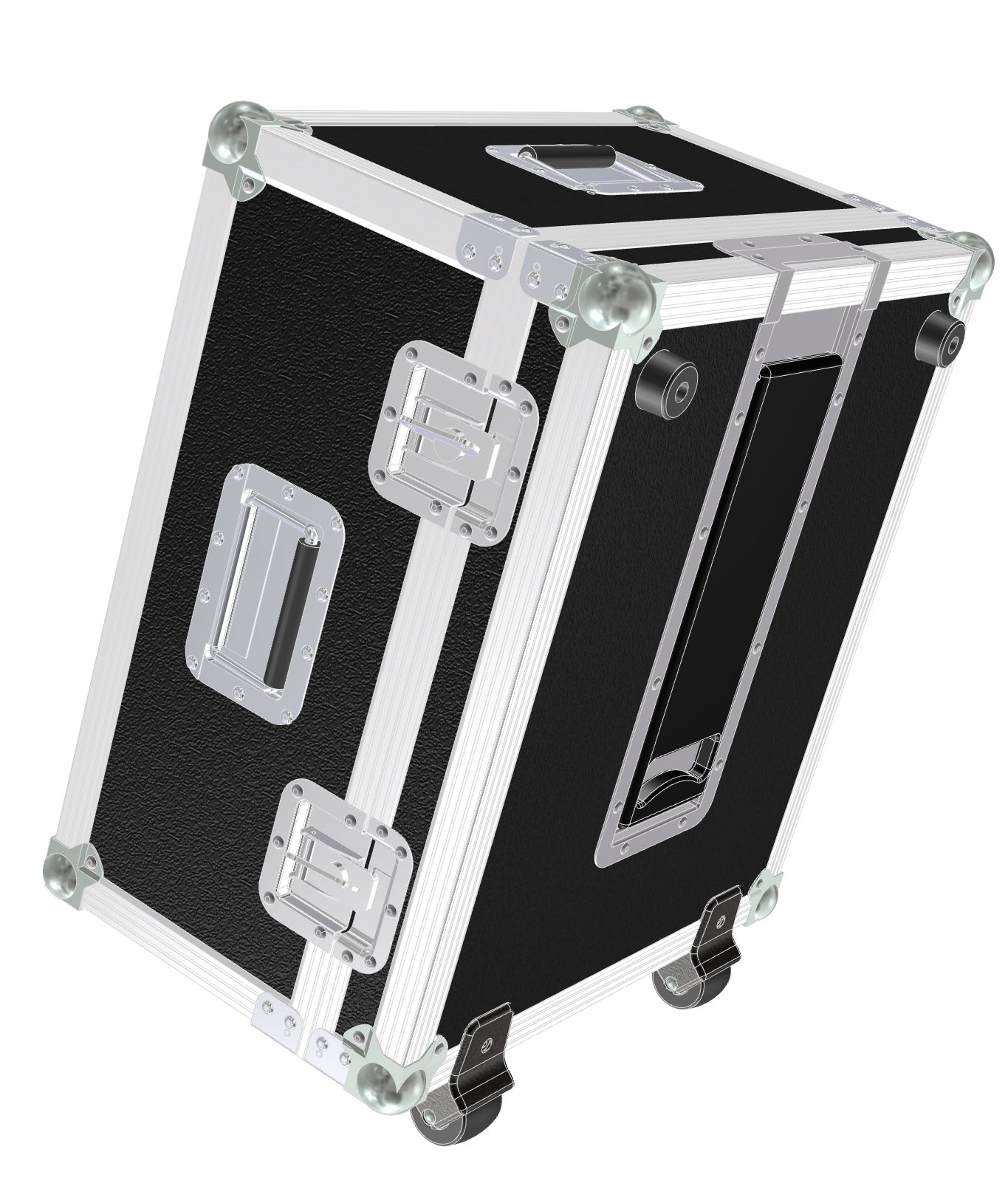 Flightcase für Allen Heath SQ-5 mit Eckrollen