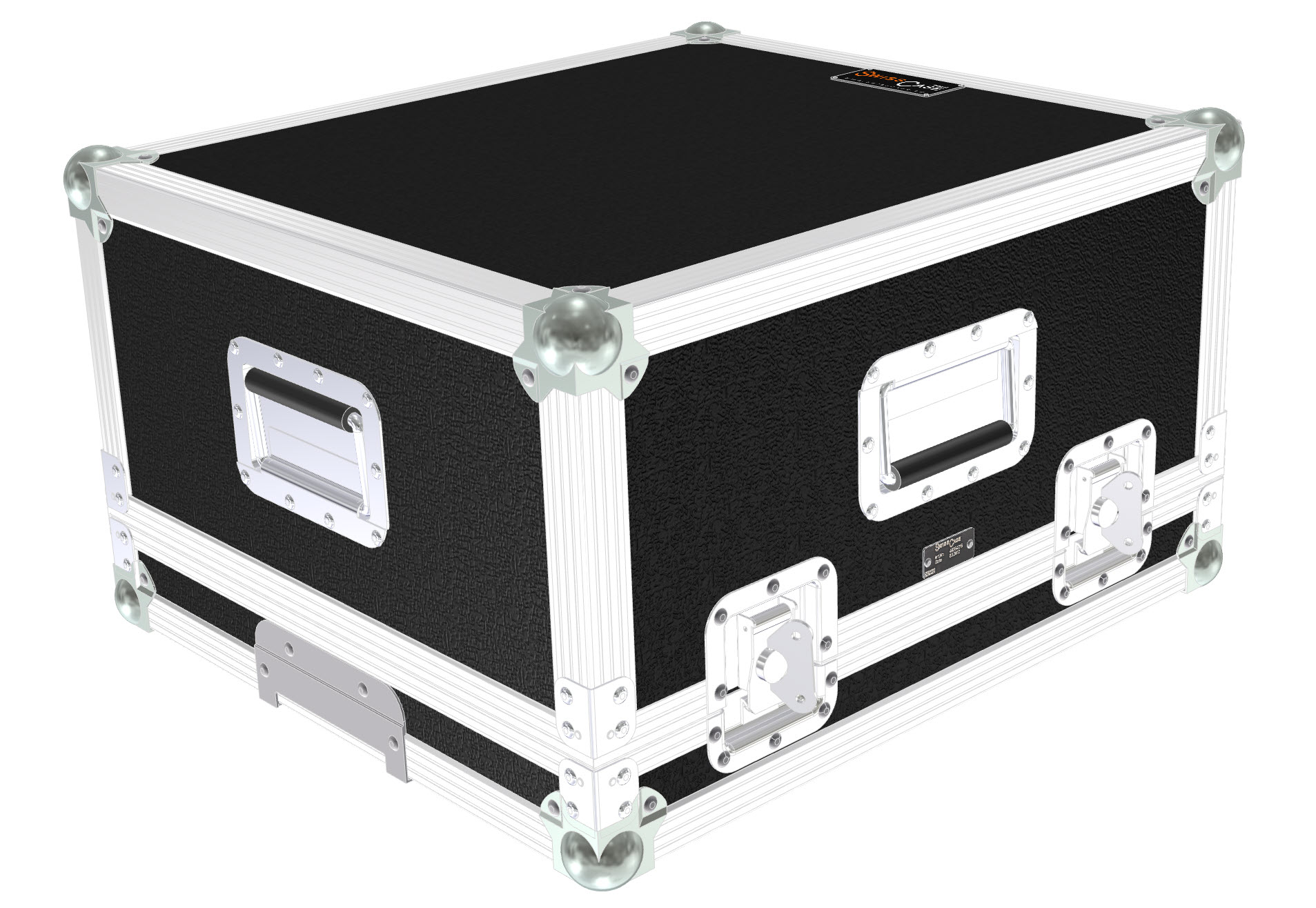 Flightcase für Allen Heath SQ-5 mit Eckrollen – Bild 2