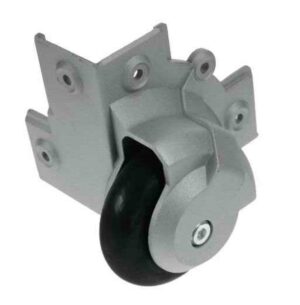 Aufbau Eckrolle 75mm Druckguss-Gehäuse