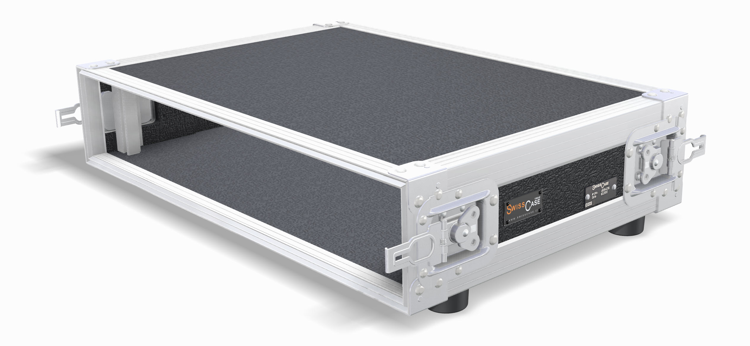 2HE E-Tiefe=300mm Korpus=7mm Rack=F&H – Bild 2