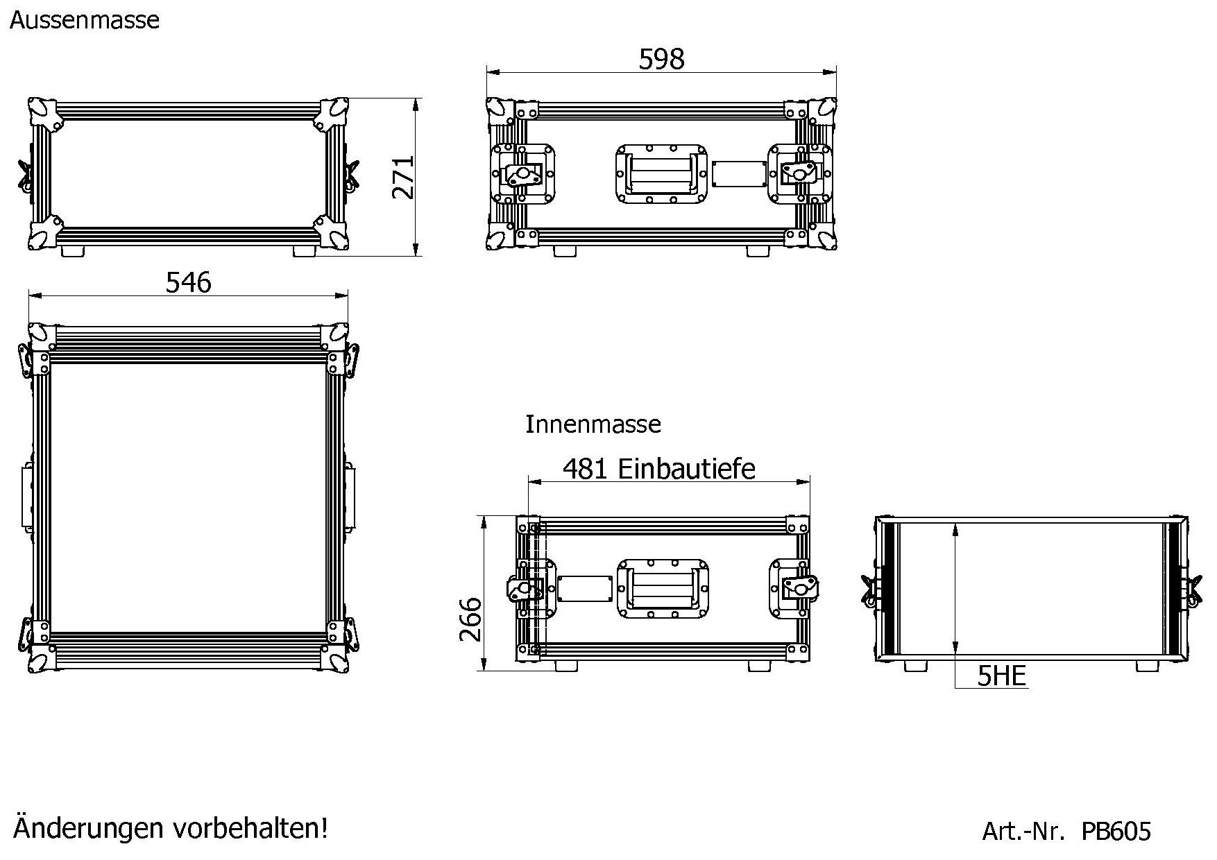 5HE E-Tiefe=480mm Korpus=7mm Rack=F – Bild 5