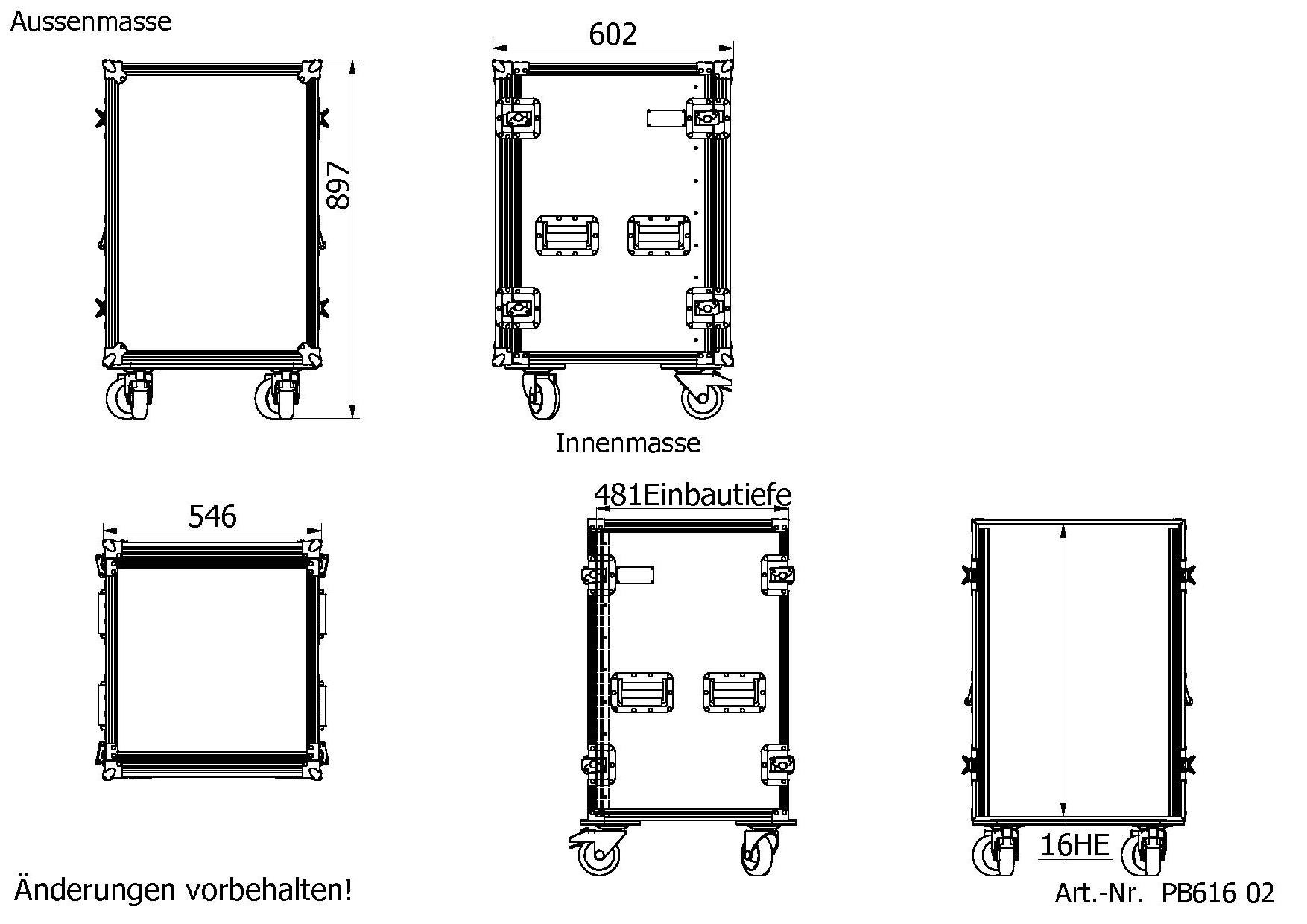 16HE E-Tiefe=480mm Korpus=7mm Rack=F – Bild 5