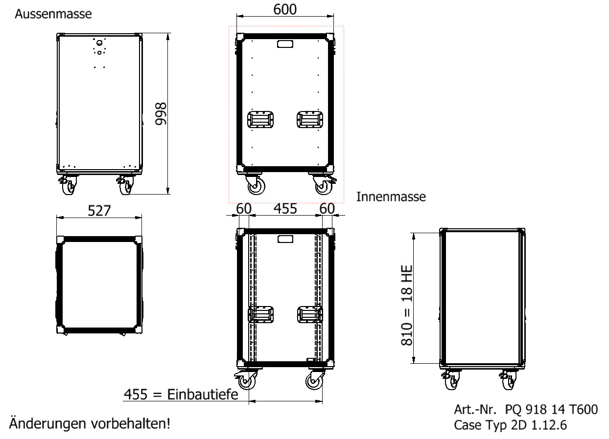 20HE E-Tiefe=455mm Korpus=9mm Rack=F&H – Bild 5