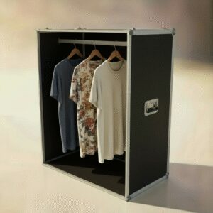 Garderobenmöbel mit Kleiderstange