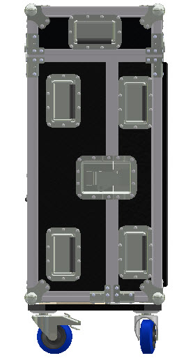 Mixercase für Soundcraft Vi4 mit Kabelfach 3D – Bild 6