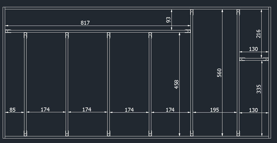 1200x600x548 9 Fächer – Bild 2