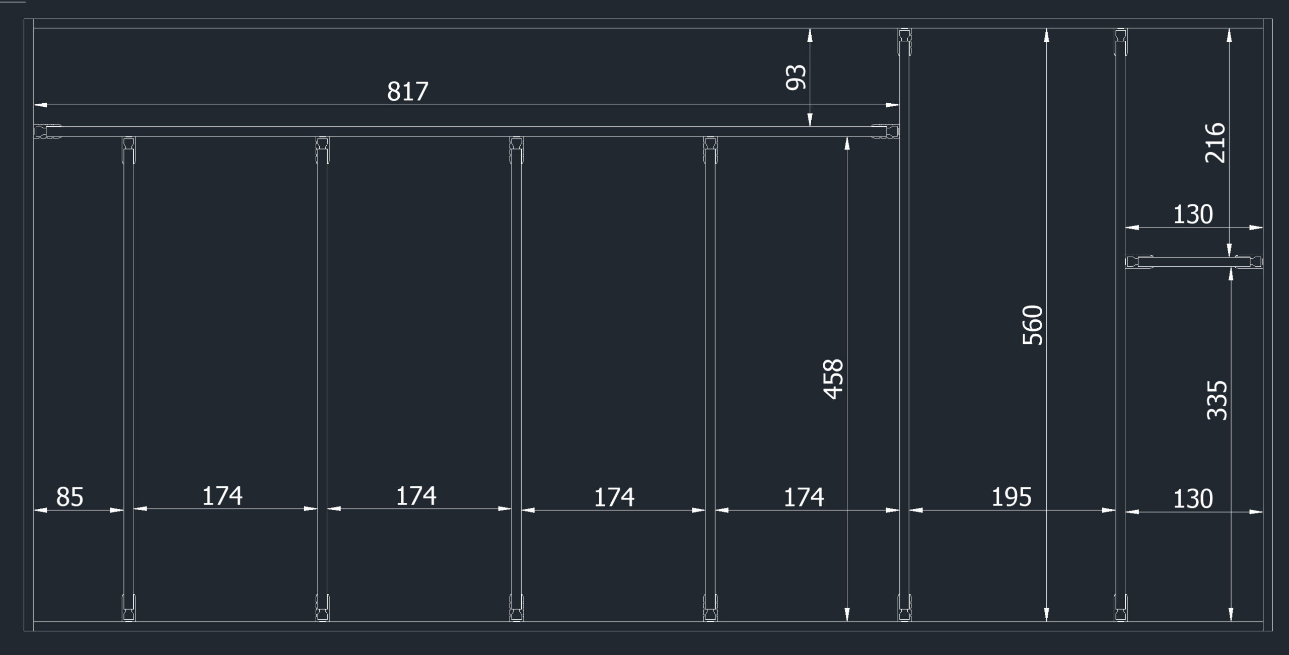 1200x600x548 9 Fächer – Bild 6