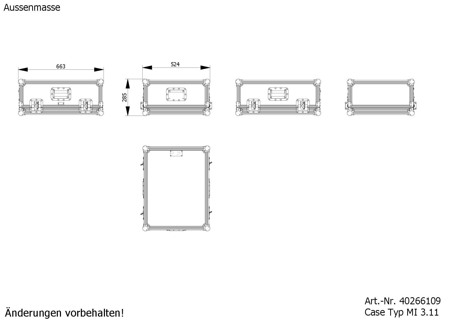 Haubencase für Presonus Studiolive 32SC – Bild 2