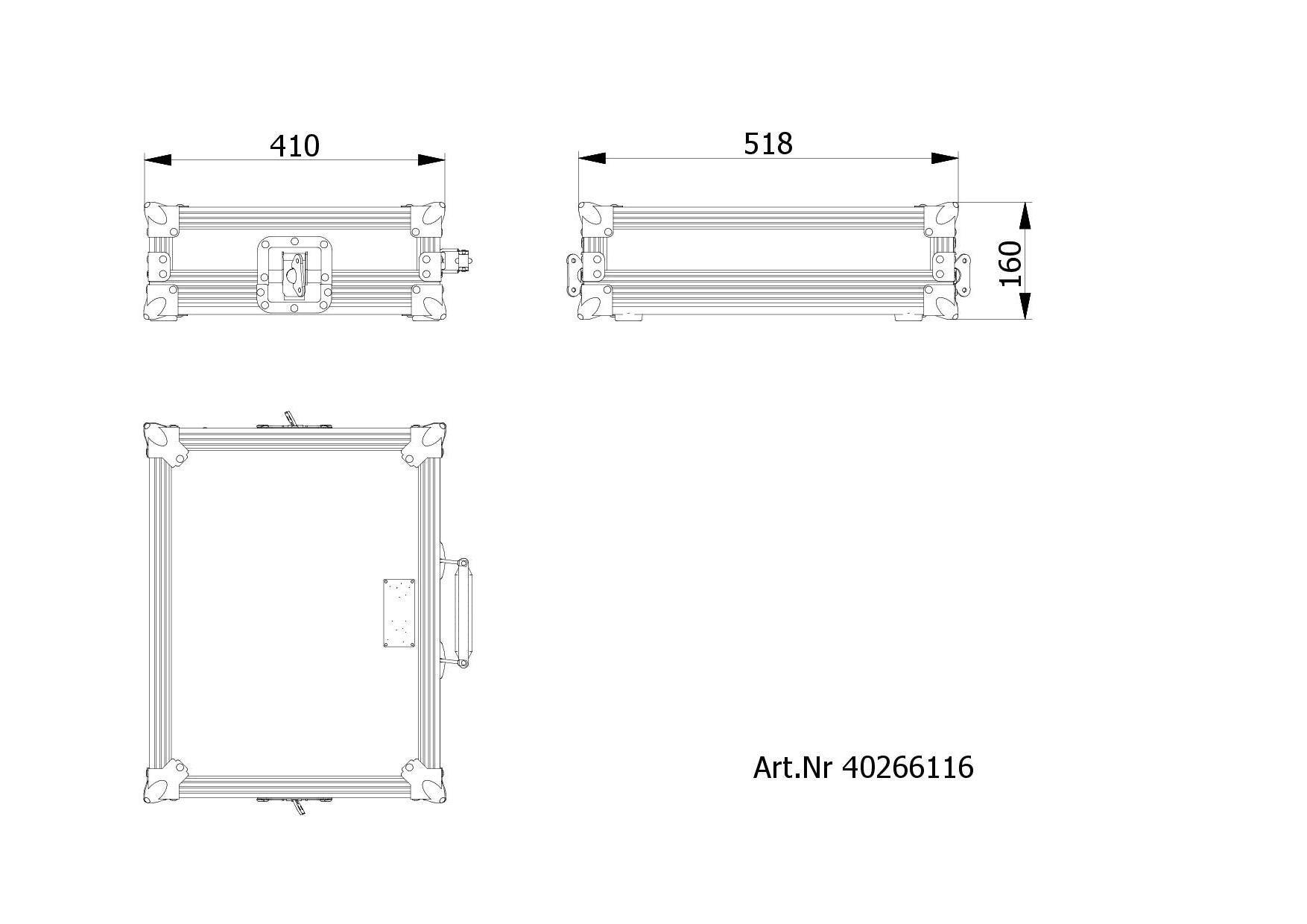 Haubencase für ETC ColorSource 20 Consoles – Bild 4