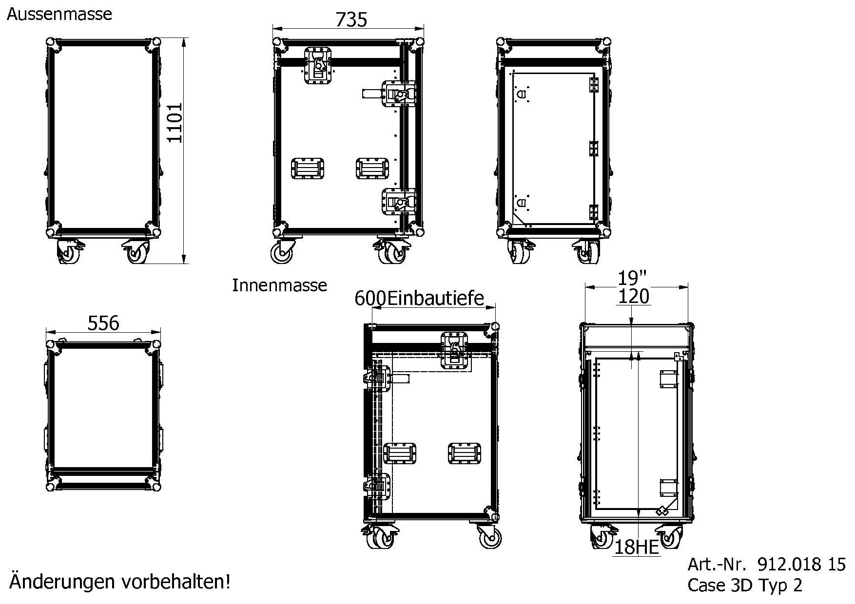 18HE E-Tiefe=600mm Korpus=9mm Rack=F&O – Bild 5