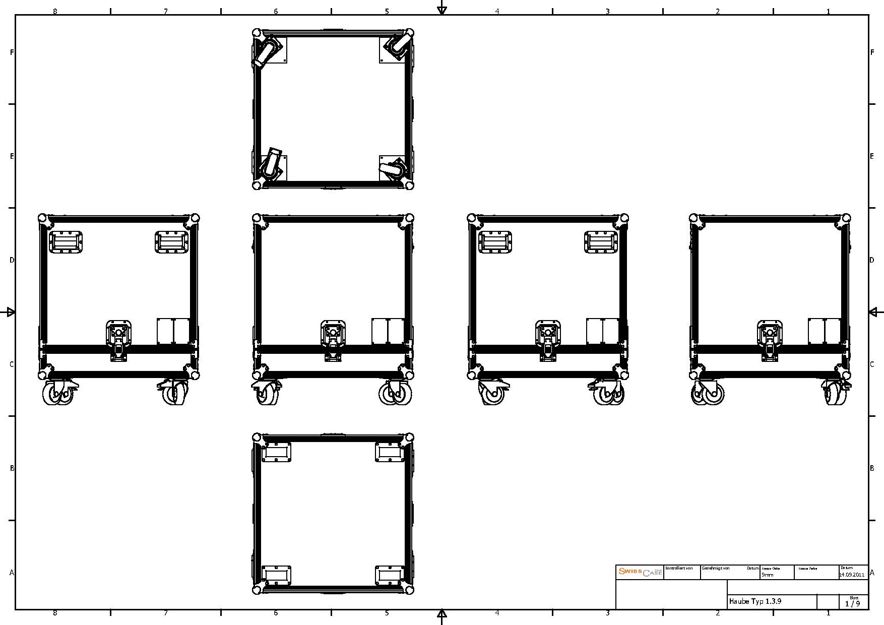 HA 1.3.9 9mm Gals/Pfeilschilder RS 2/2 Stapelmulde – Bild 3